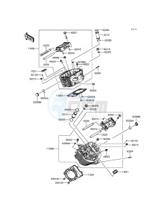 VULCAN 900 CLASSIC VN900BFFA GB XX (EU ME A(FRICA) drawing Cylinder Head