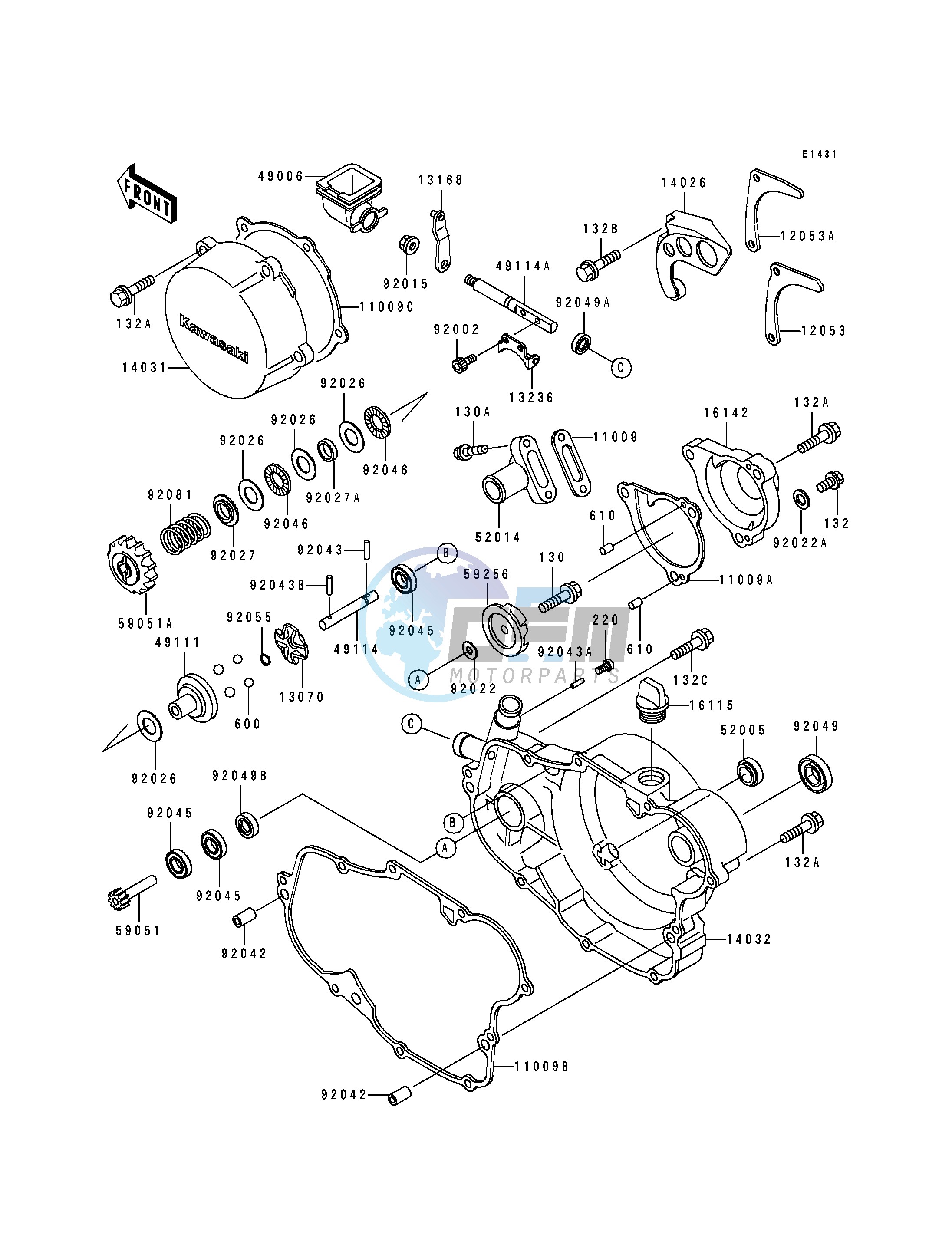 ENGINE COVER-- S- -