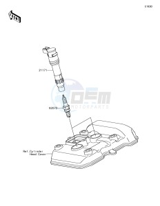 VERSYS-X 300 ABS KLE300CHF XX (EU ME A(FRICA) drawing Ignition System