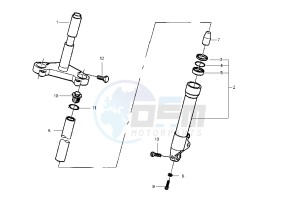 Runner VX-VXR 125-180 125 drawing Fork MPV