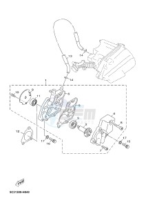 YN50FT YN50FT (2AC6) drawing WATER PUMP