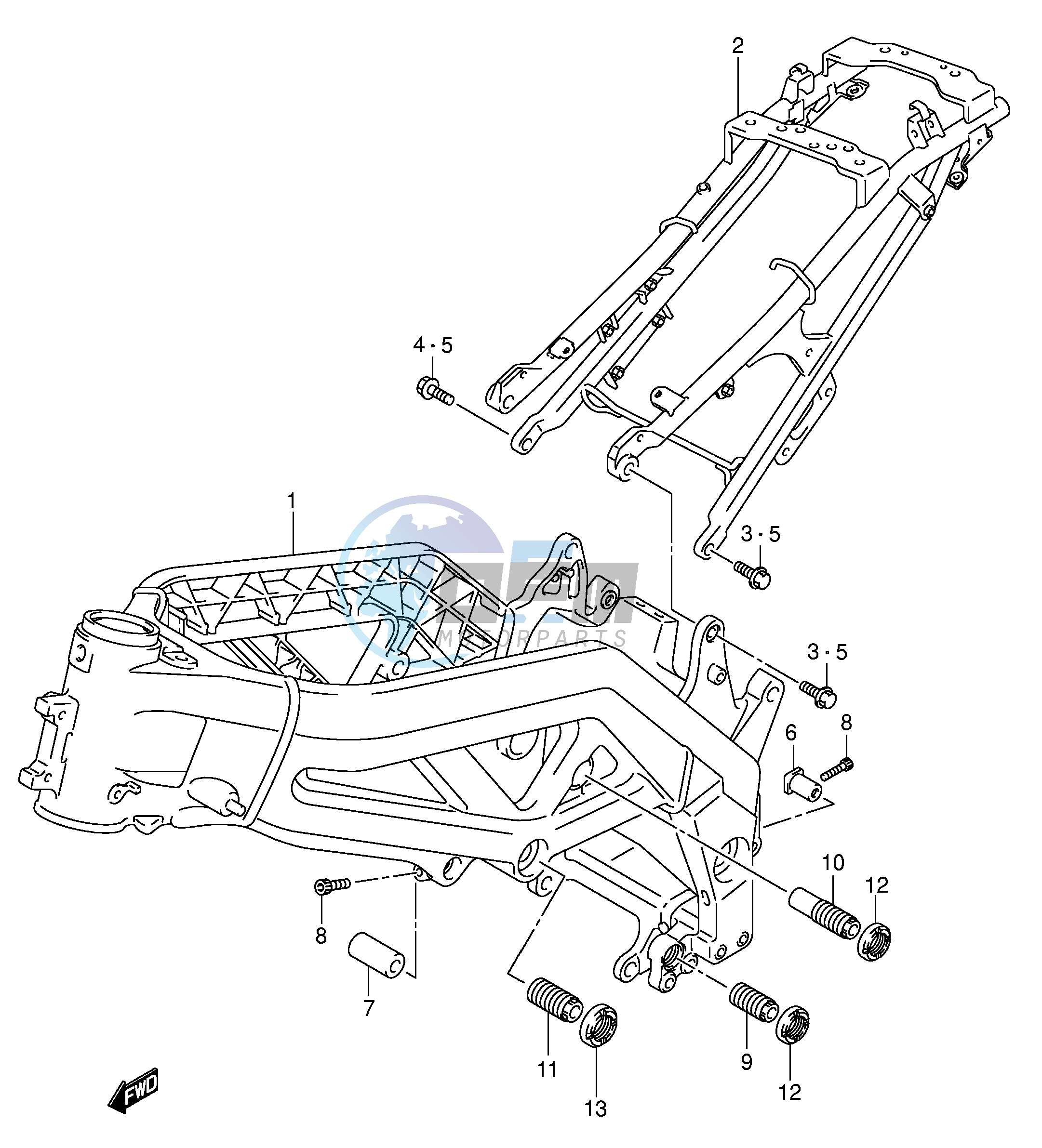 FRAME (MODEL K3 K4 K5 K6)