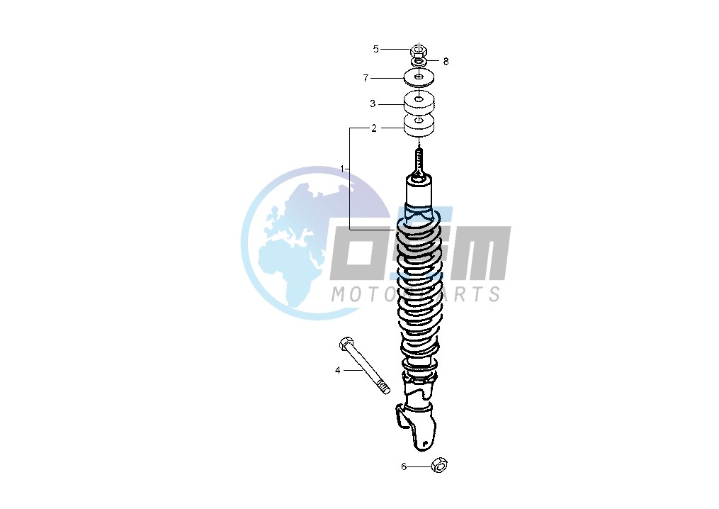 Rear Shock absorber