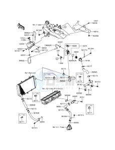 Z800 ABS ZR800DFF UF (UK FA) XX (EU ME A(FRICA) drawing Water Pipe