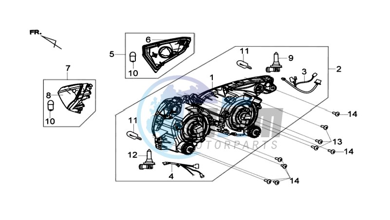 HEADLAMP CPL