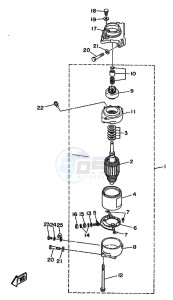 L250AETO drawing STARTING-MOTOR