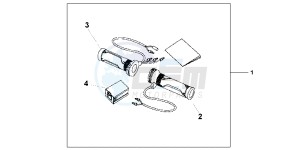 NC700SDD NC700S Dual Cluth ABS 2ED drawing GRIP HEATER(12A T