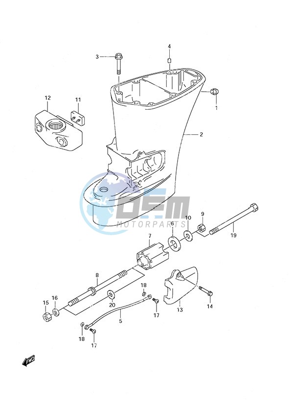 Drive Shaft Housing