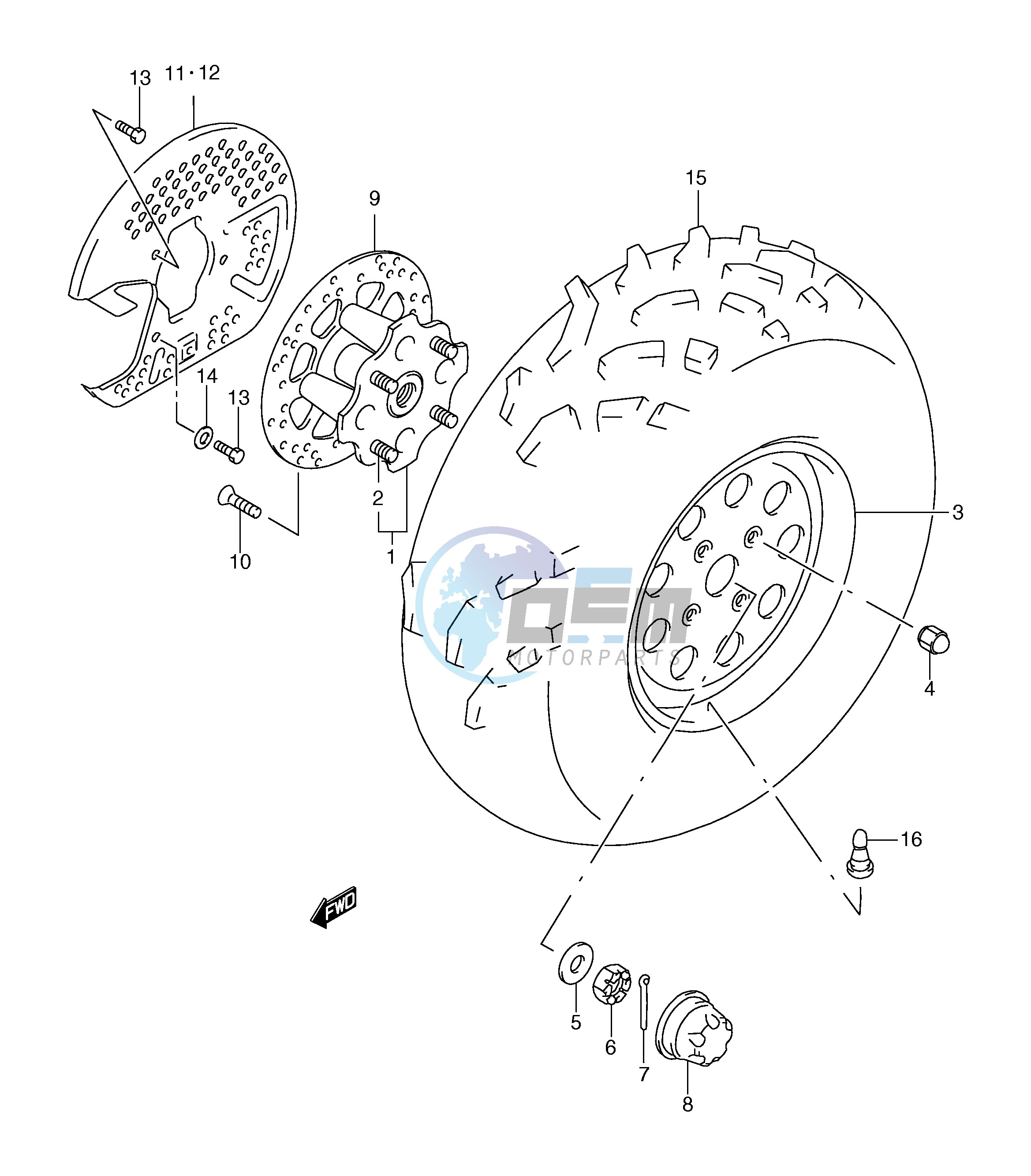 FRONT WHEEL