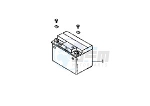 DD EU2 - 50 cc drawing BATTERY