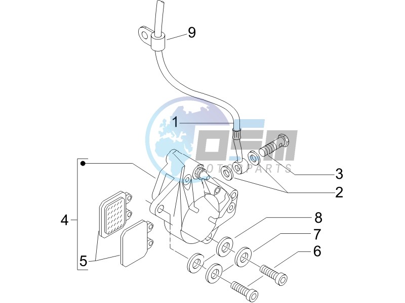 Brakes hose  - Calipers