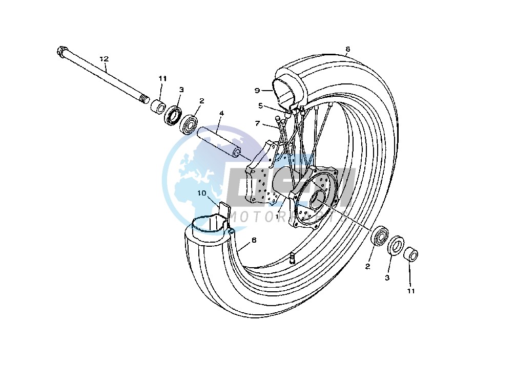 FRONT WHEEL