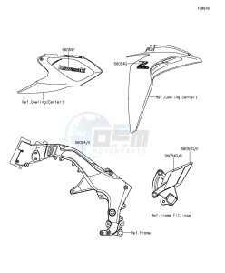 Z1000 ZR1000FFF FR GB XX (EU ME A(FRICA) drawing Decals(Green)(Gray)(Black)