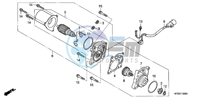 STARTING MOTOR