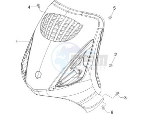 Zip 50 4T drawing Front shield