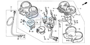 CB500 drawing METER