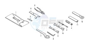 CBR1000RR drawing TOOLS