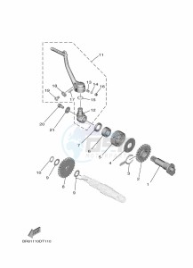 YZ65 (BR8M) drawing STARTER