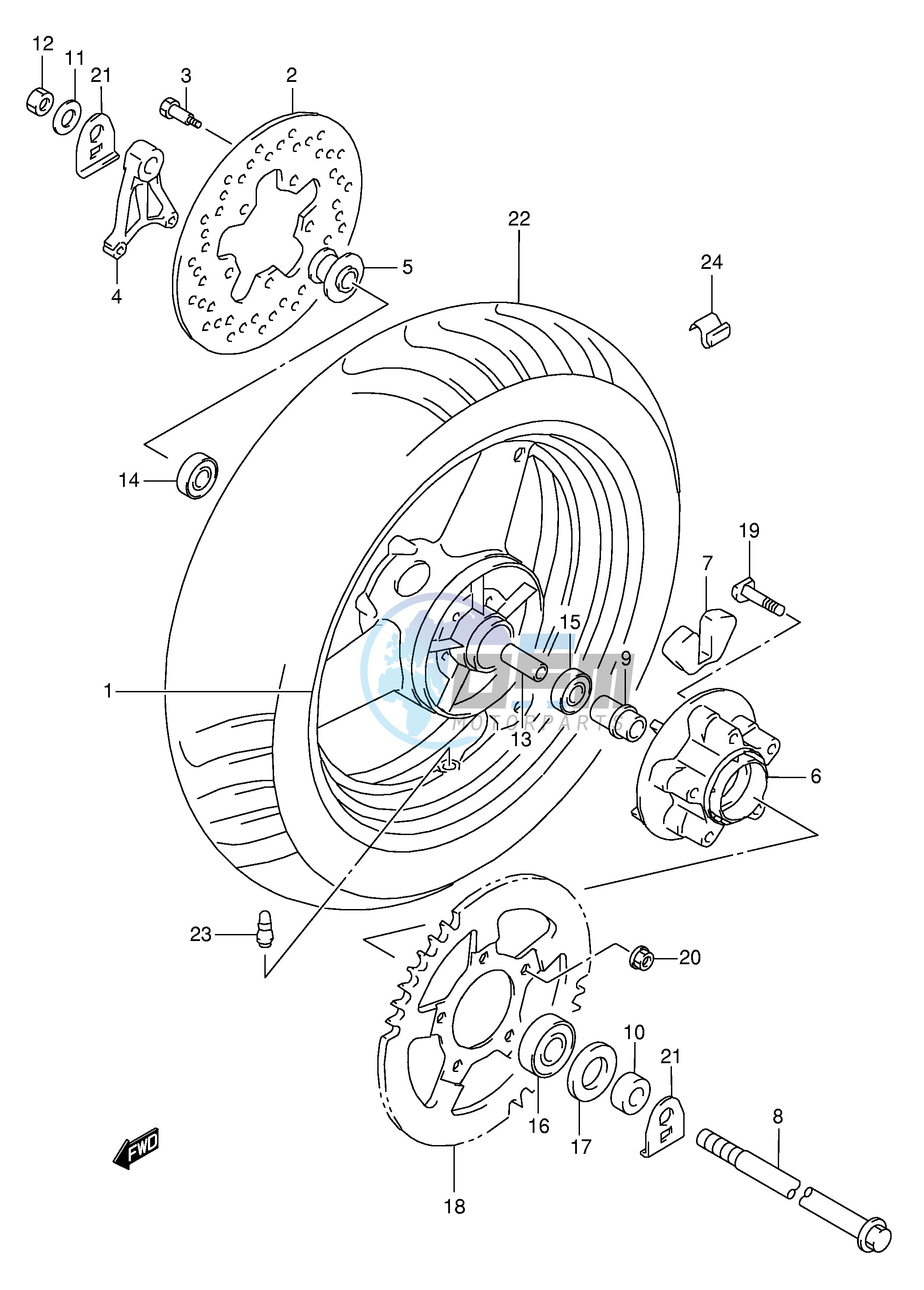 REAR WHEEL