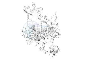 XC VERSITY 300 drawing CRANKCASE