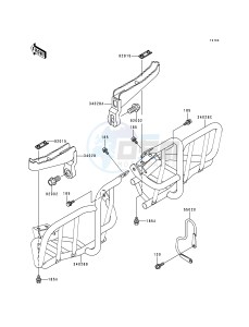 KEF 300 A [LAKOTA 300] (A2-A5) [LAKOTA 300] drawing FOOTRESTS