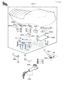 KZ 1000 K [LTD] (K1-K2) [LTD] drawing SEAT