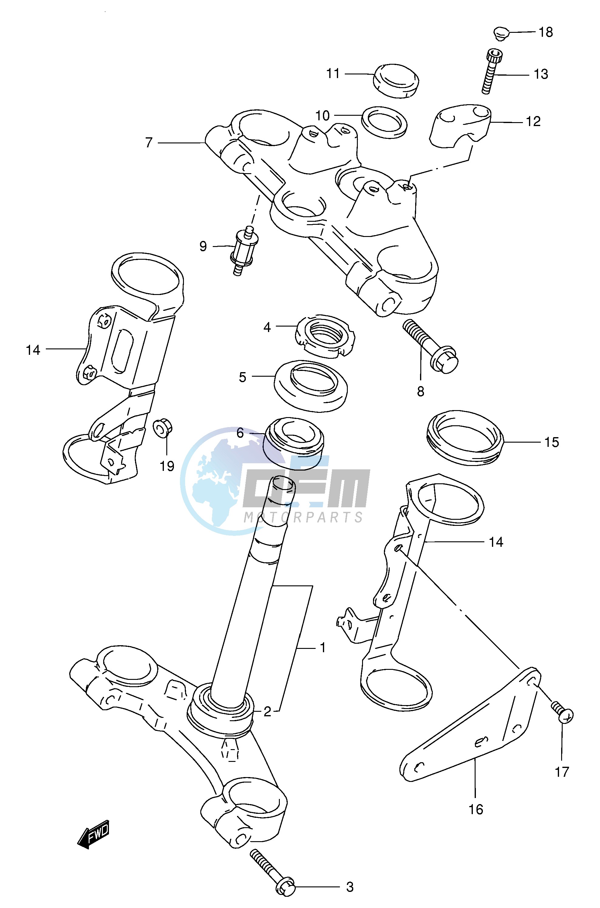 STEERING STEM