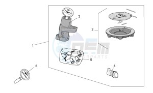 Norge 1200 IE 1200 IE drawing Lock hardware kit