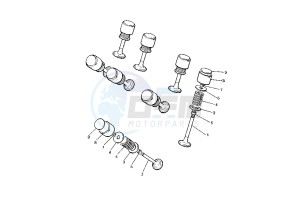 XVZ ROYAL STAR 1300 drawing VALVE