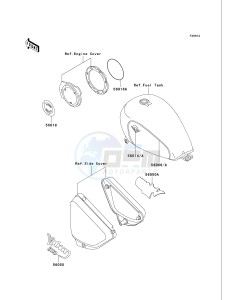 VN 750 A [VULCAN 750] (A15-A19) [VULCAN 750] drawing DECALS-- VN750-A19- -