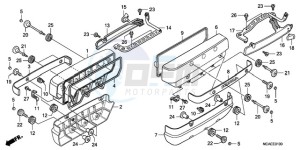 GL1800A NZ - (NZ) drawing CYLINDER HEAD COVER