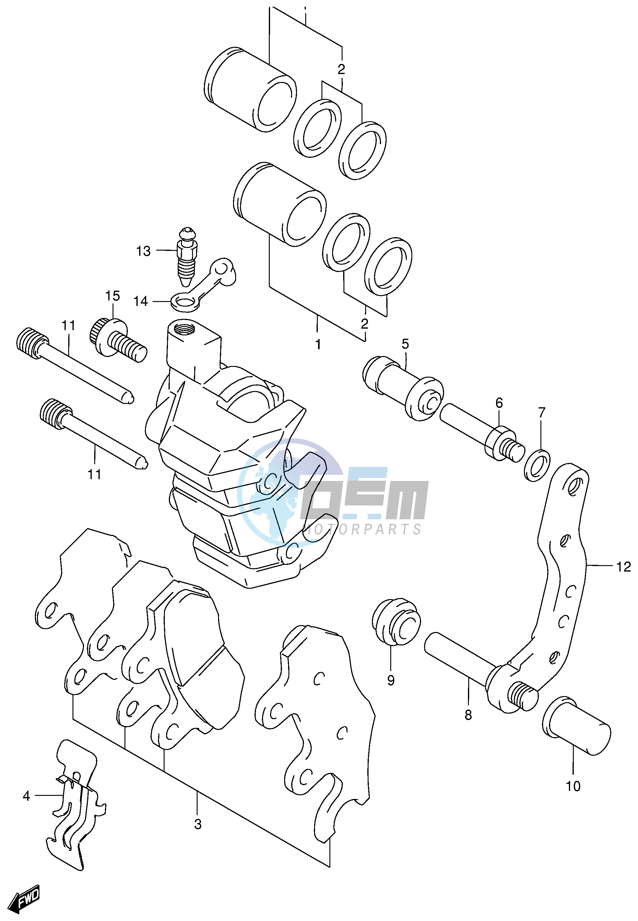 FRONT CALIPER