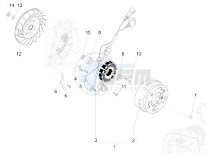 LX 125 4T 3V IGET NOABS E3-E4 (APAC) drawing Flywheel magneto