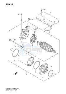 VZ800 (E3-E28) MARAUDER drawing STARTING MOTOR