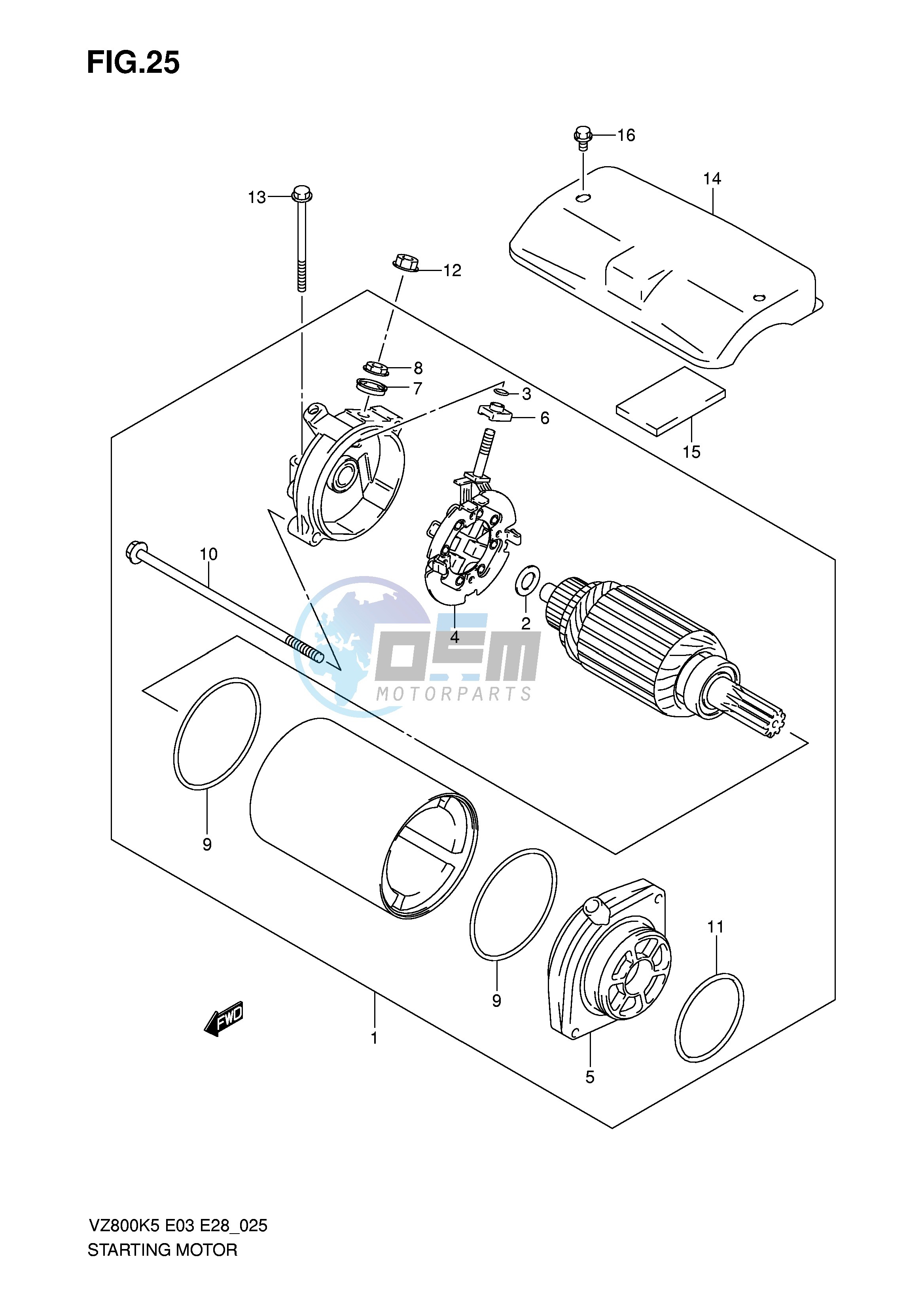 STARTING MOTOR