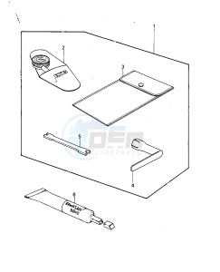 KLX 250 A [KLX250] (A1-A2) [KLX250] drawing OWNER TOOLS