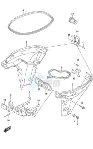 DF 20A drawing Side Cover Remote Control