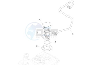 Fly 150 4T 3V ie (APAC) drawing Supply system