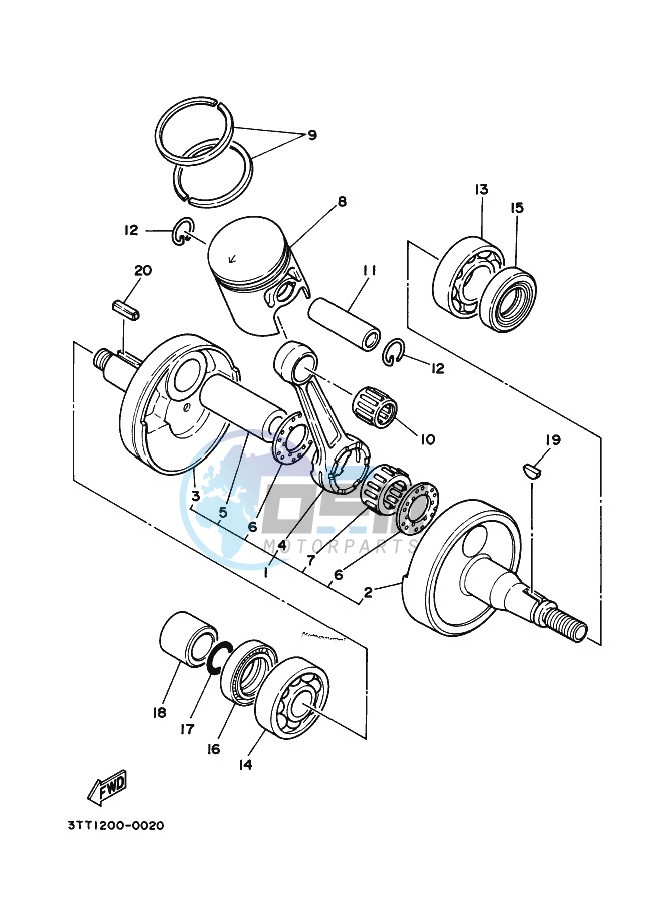 CRANKSHAFT & PISTON