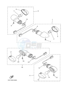 MT09A MT-09 ABS 900 (2DRF 2DRG) drawing FLASHER LIGHT