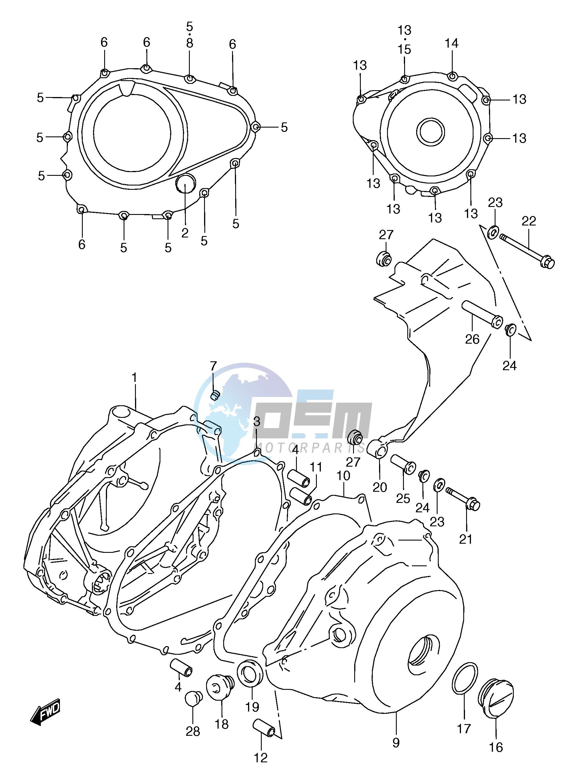 CRANKCASE COVER