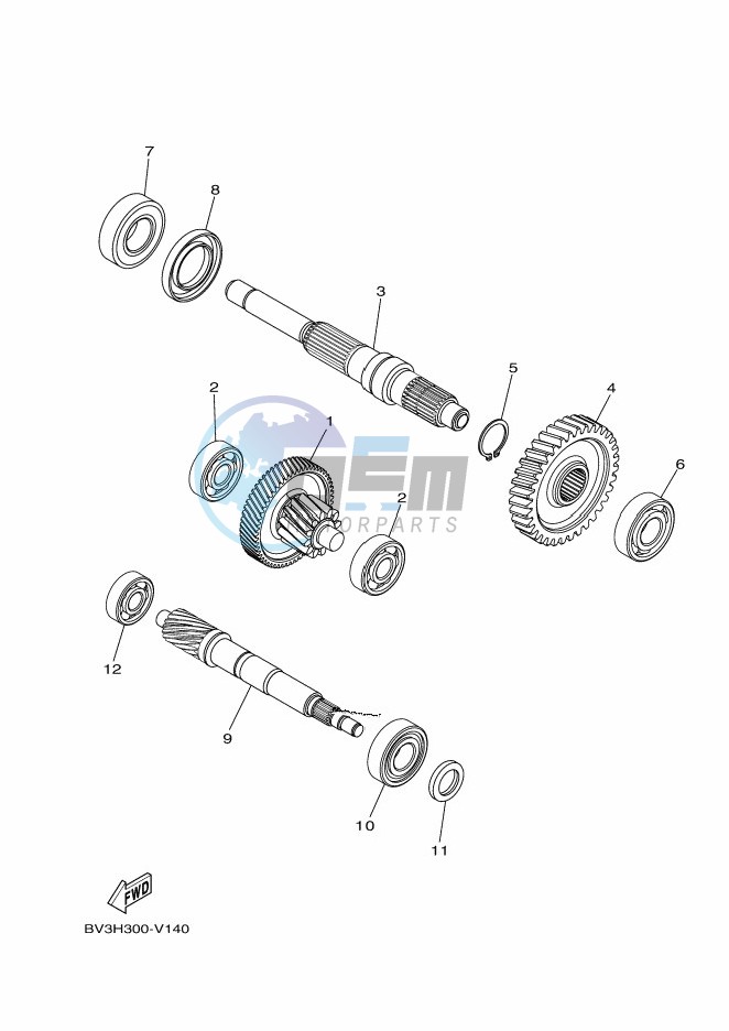 FRONT BRAKE CALIPER