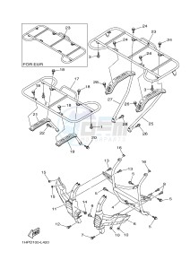 YFM700FWAD YFM7FGPB GRIZZLY 700 EPS (1HPD 1HPE) drawing GUARD