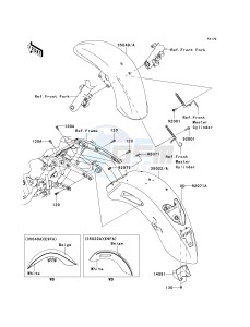 VN 1700 E [VULCAN 1700 CLASSIC] (9G-9FA) E9F drawing FENDERS