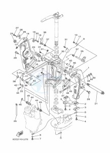 F300BETU drawing FRONT-FAIRING-BRACKET