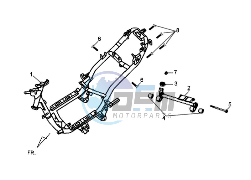 FRAME / ENGINE MOUNT