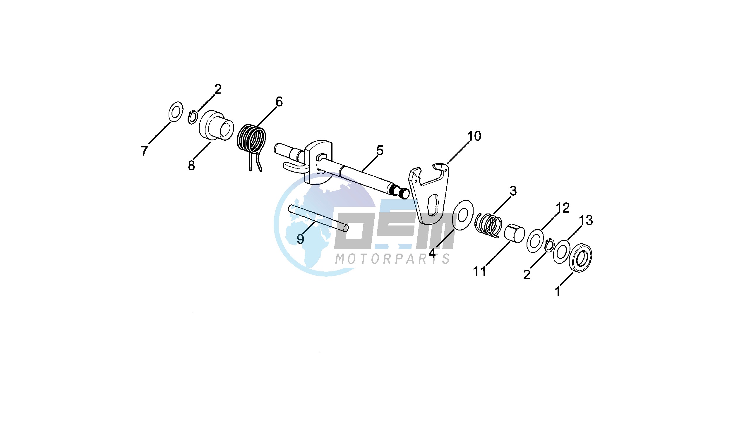 Gear change mechanism