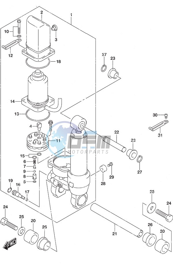 Tilt Cylinder