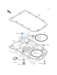 ZL 600 B [ELIMINATOR 600] (B2-B3) [ELIMINATOR 600] drawing OIL PAN