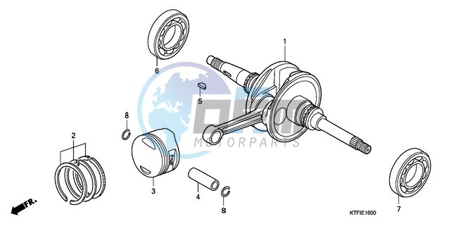 CRANKSHAFT/PISTON